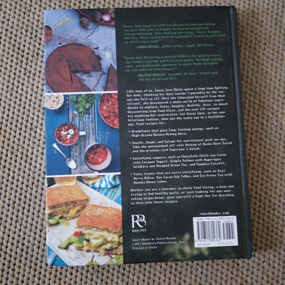 Tasty. Naughty. Healthy. Nice. Hardcover Cookbook - Picture 2 of 5